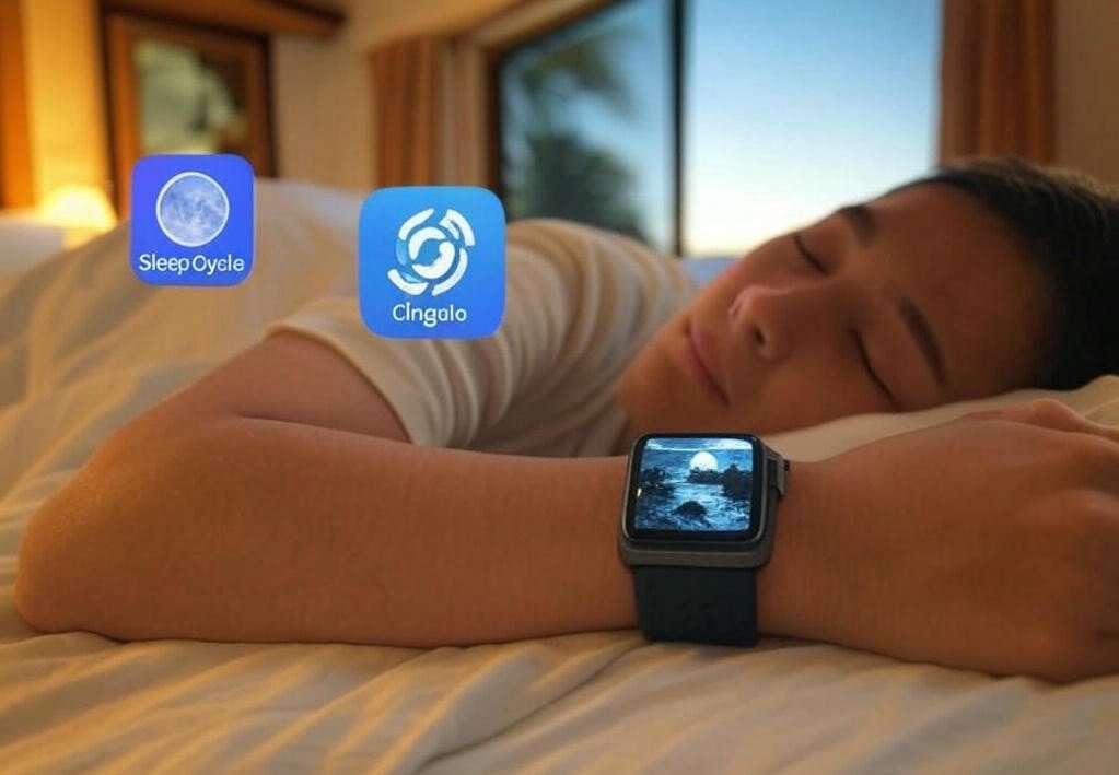 "Tecnologia para o Sono: durma como nunca com apps como Sleep Cycle e Cíngulo e um smartwatch que traz paz às suas noites tropicais em 2025."